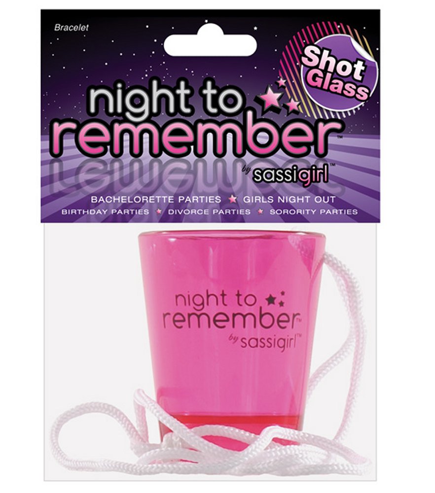 Night to Remember Shot Glass Necklace