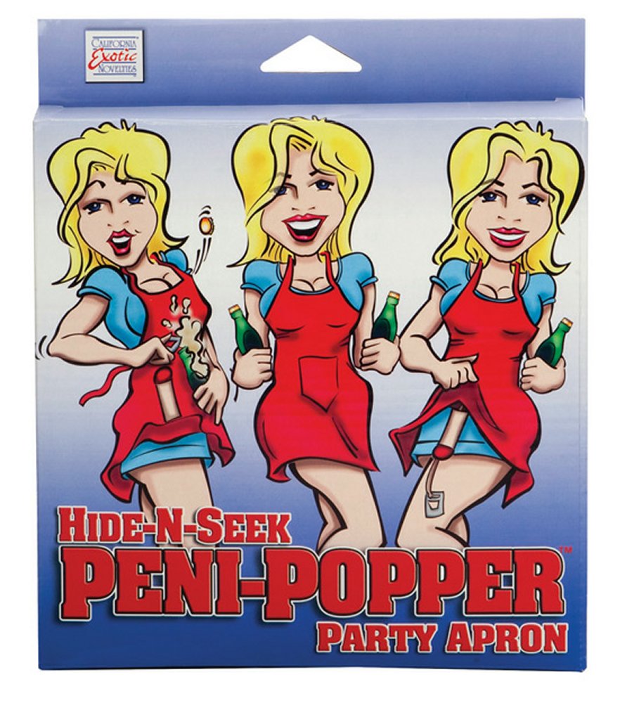 Hide & Seek Peni Popper Party Apron