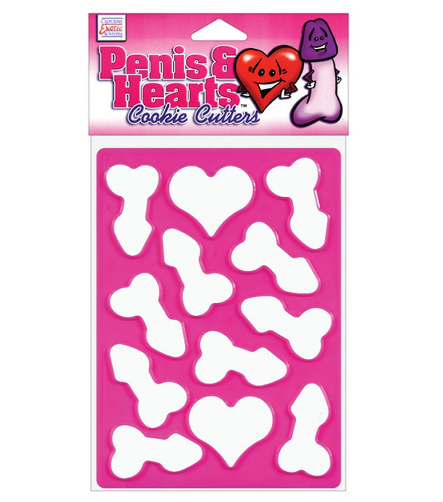 Penis & Heart Cookie Cutters