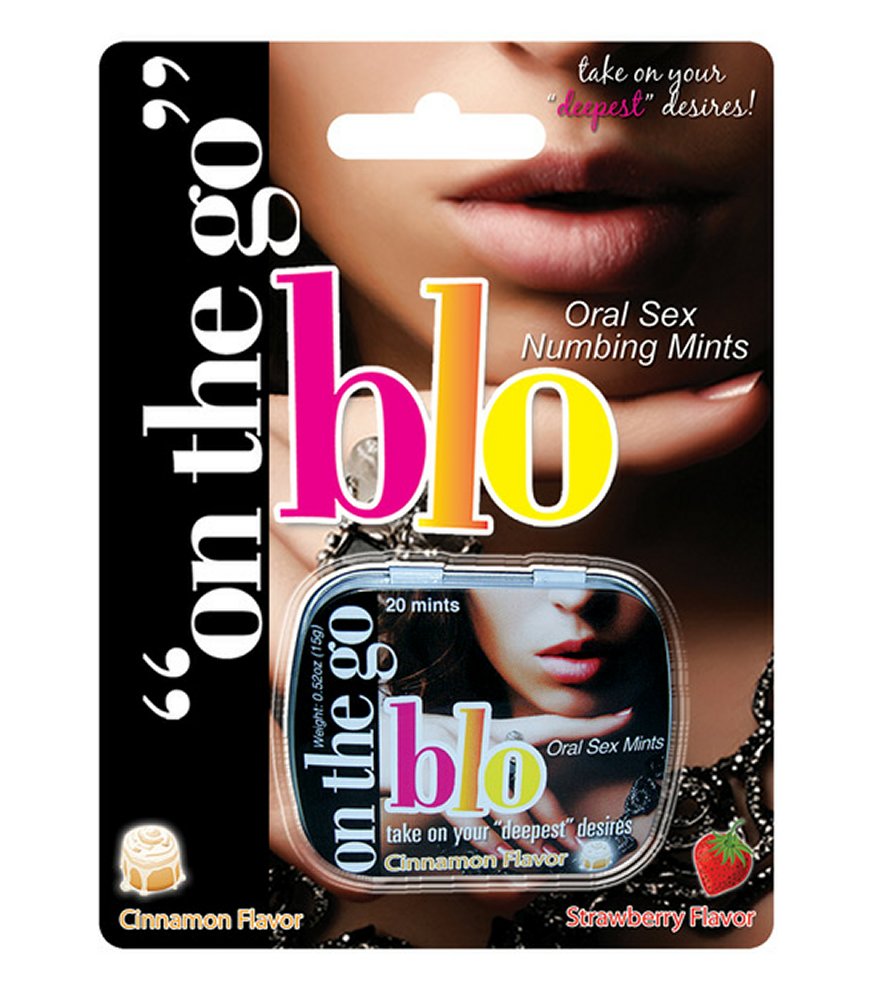 On the Go Blo Strawberry Numbing Mints