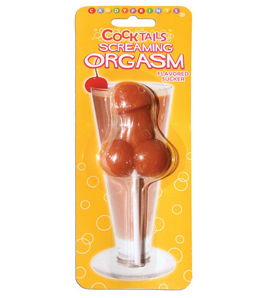 Cocktails Screaming Orgasm Flavored Sucker