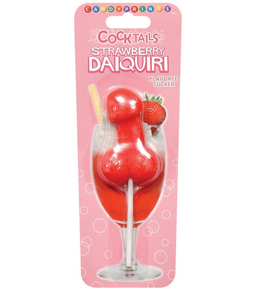 Cocktails Strawberry Daiquiri Flavored Sucker