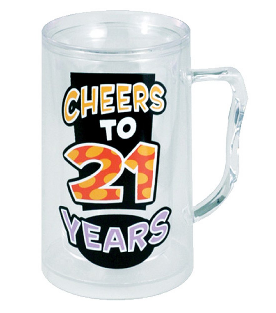 Cheers to 21 Years Tankard