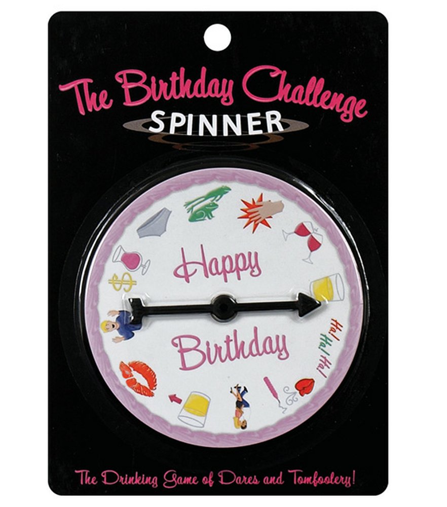 Birthday Challenge Spinner Game
