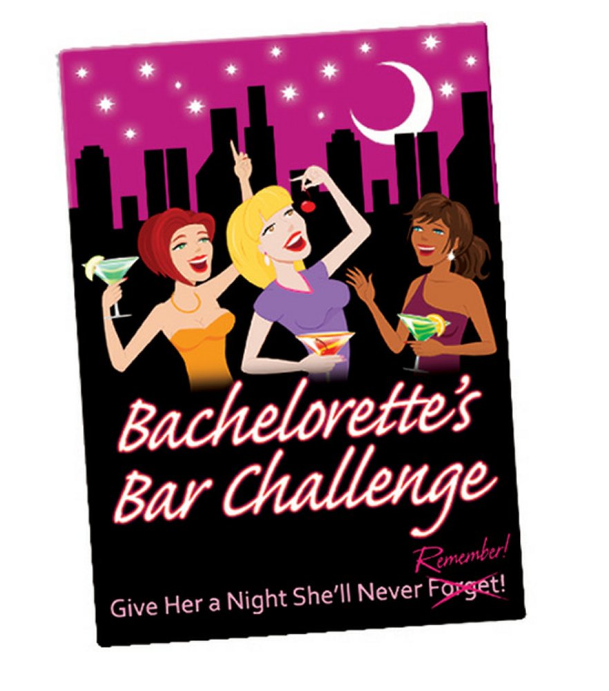 Bachelorette's Bar Challenge Card Game