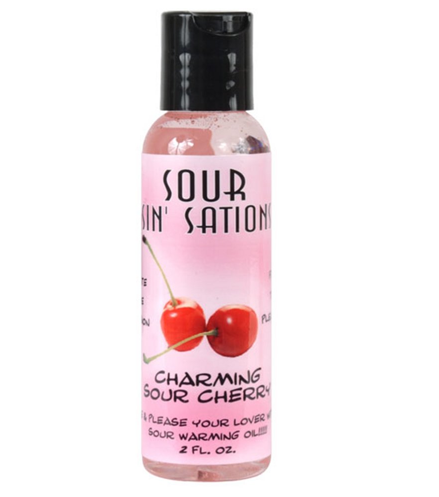Sour sin' sations Edible Sour Cherry Warming Oil