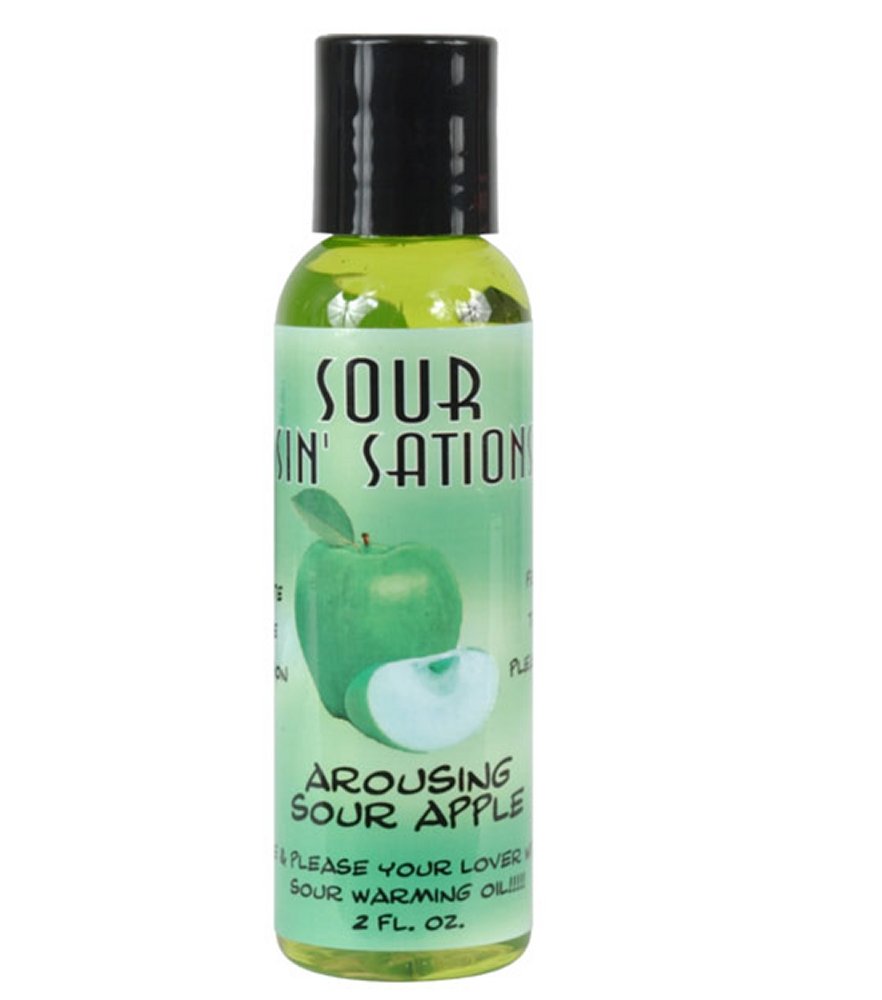 Sour sin' sations Edible Sour Apple Warming Oil
