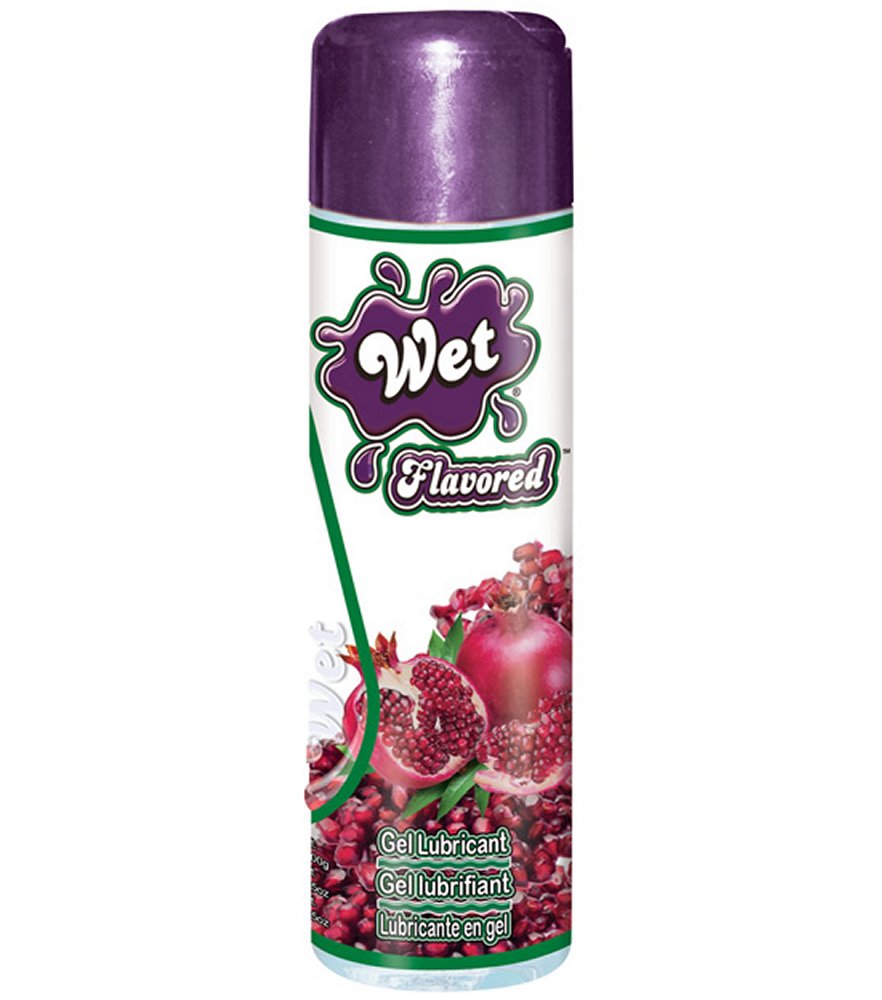 Wet Clear Pomegranate Flavored Personal Lubricant