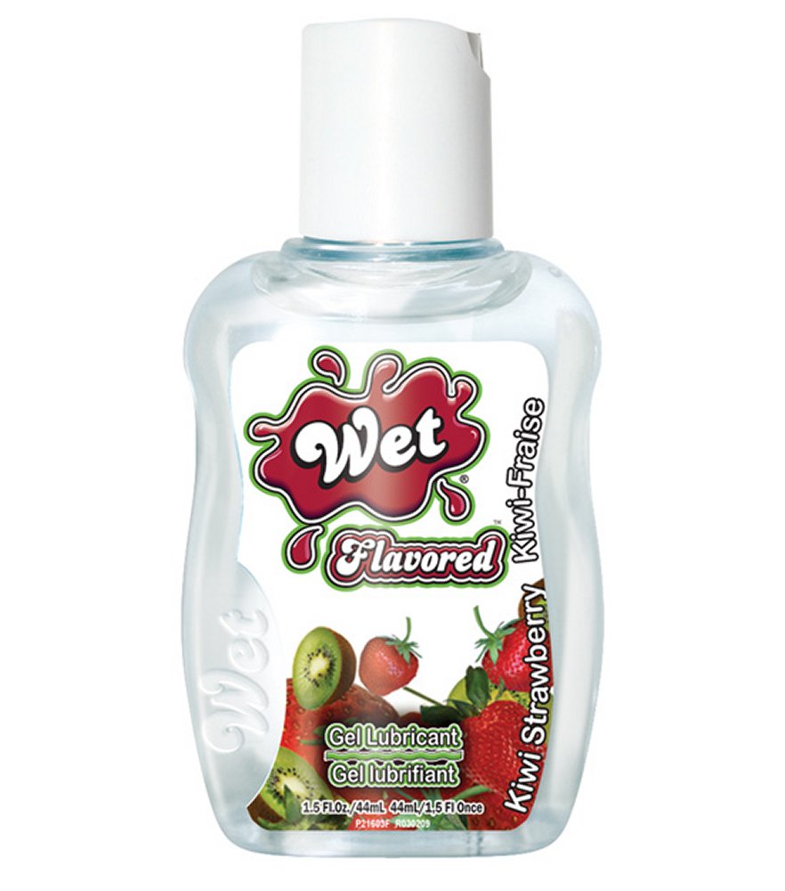 Wet Clear Kiwi Strawberry Flavored Personal Lubricant