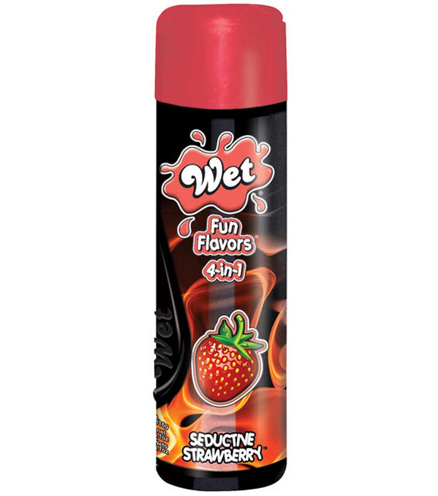 Wet Fun Flavors 4 in 1 Lotion Seductive Strawberry