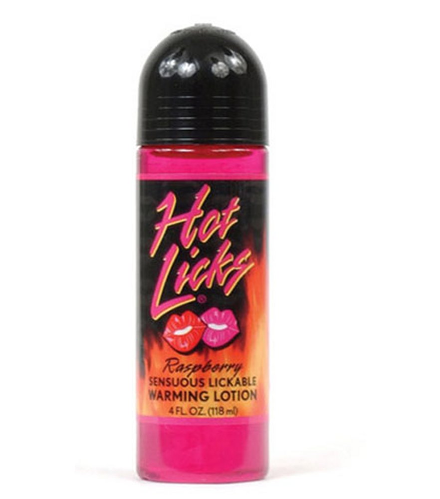 Hot Licks Lotion Raspberry