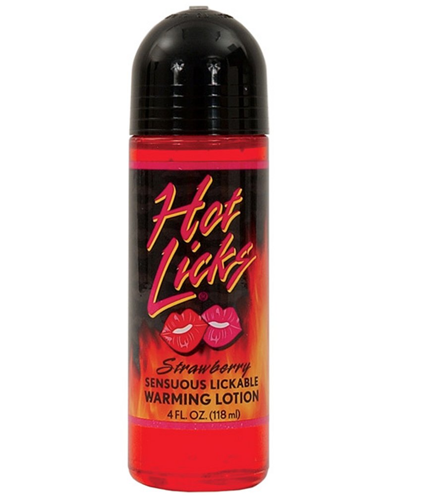 Hot Licks Lotion Strawberry