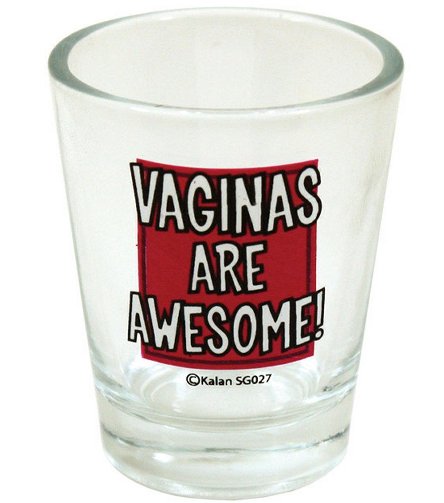 Vaginas Are Awesome Shot Glass