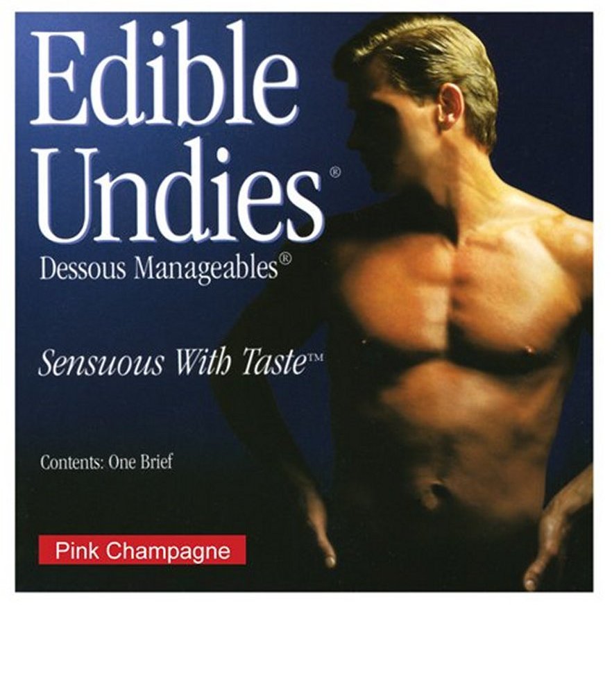 Men's Edible Pink Champagne Undies