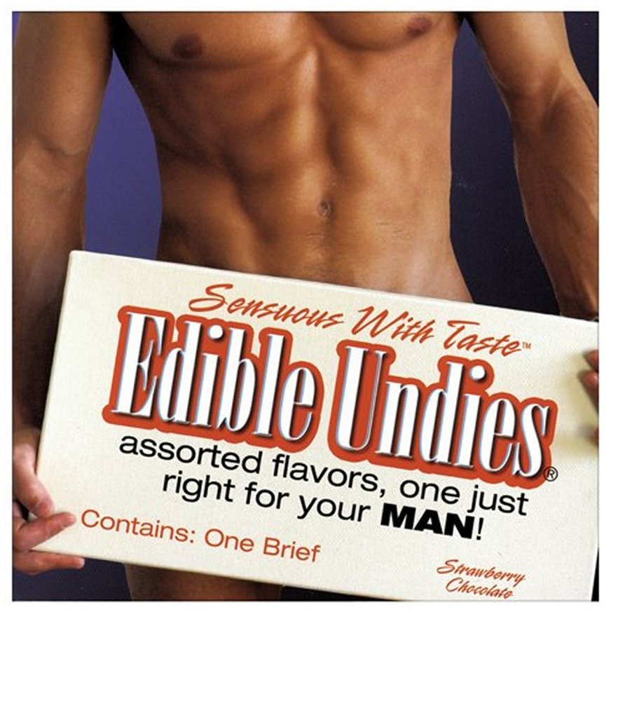 Men's Edible Strawberry Chocolate Undies