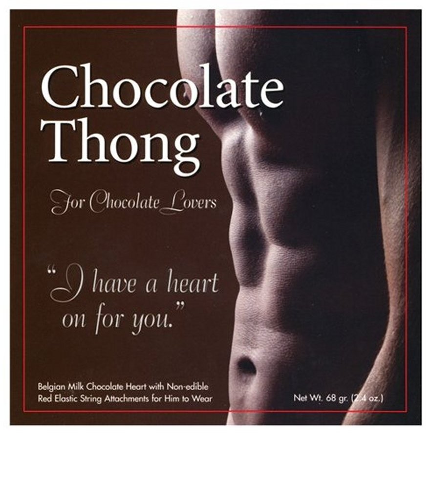 Men's Edible Belgian Chocolate Thong