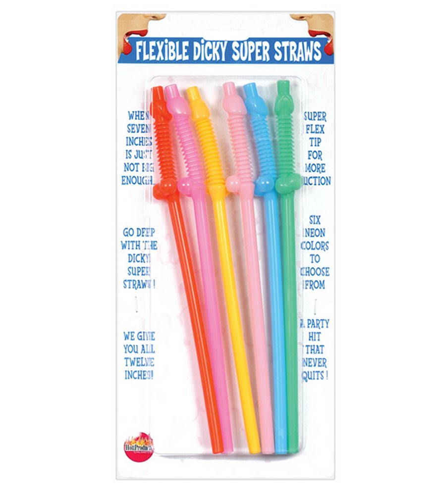 Flexible Dicky Super Straw