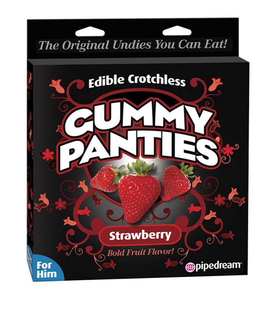 Edible Male Strawberry Gummy Undies