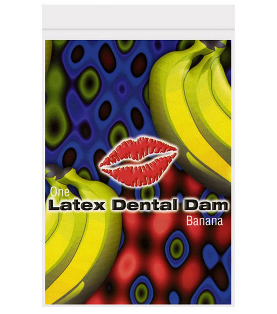 Banana Flavored Dental Dam