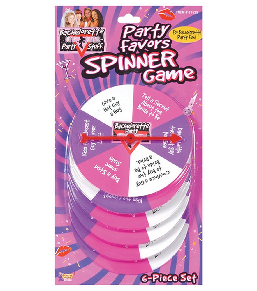 Bachelorette Party Outta Control Spinner Game