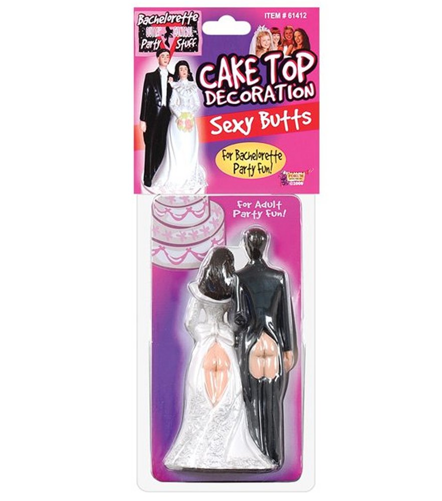 Bachelorette Sexy Butts Cake Topper