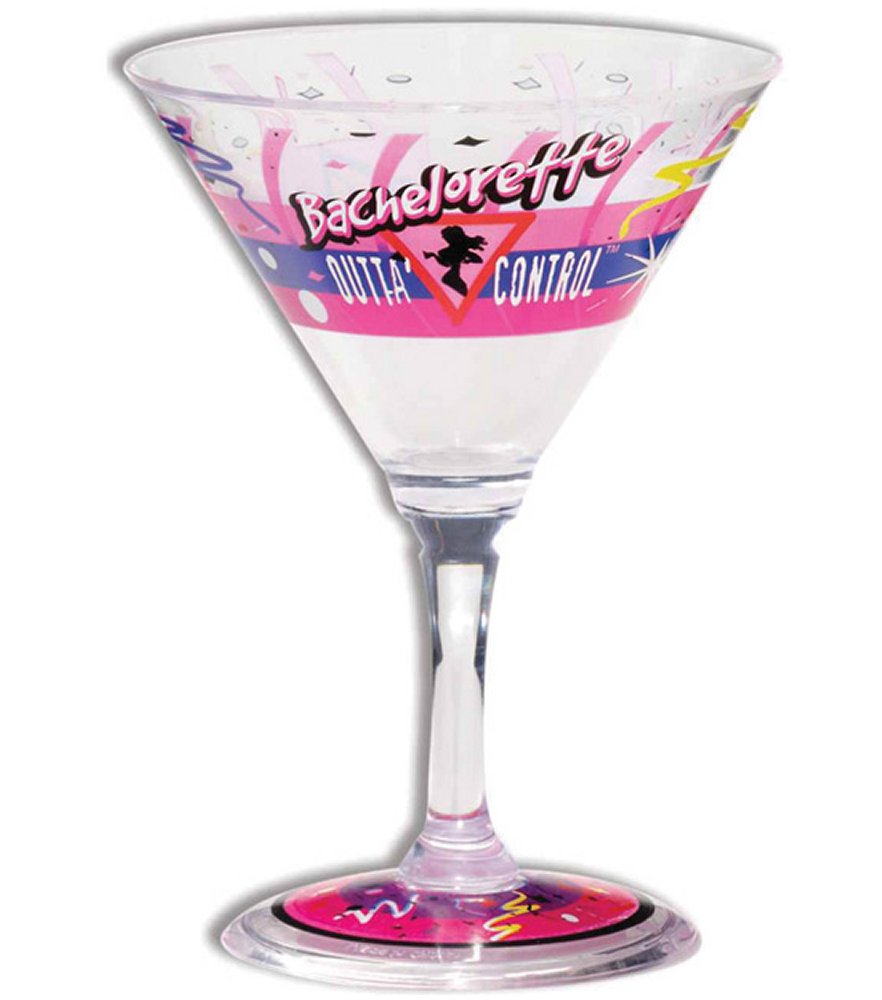Bachelorette Martini Glass