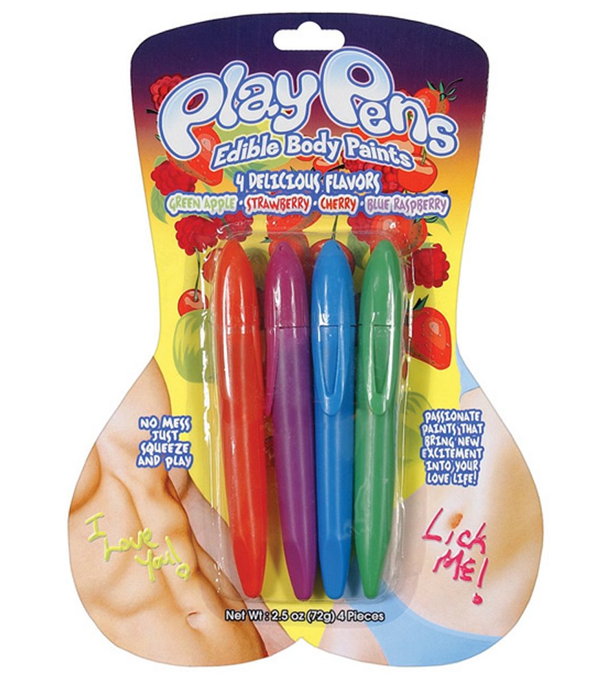 Shop Play Pens Edible Body Paints by Hott Products