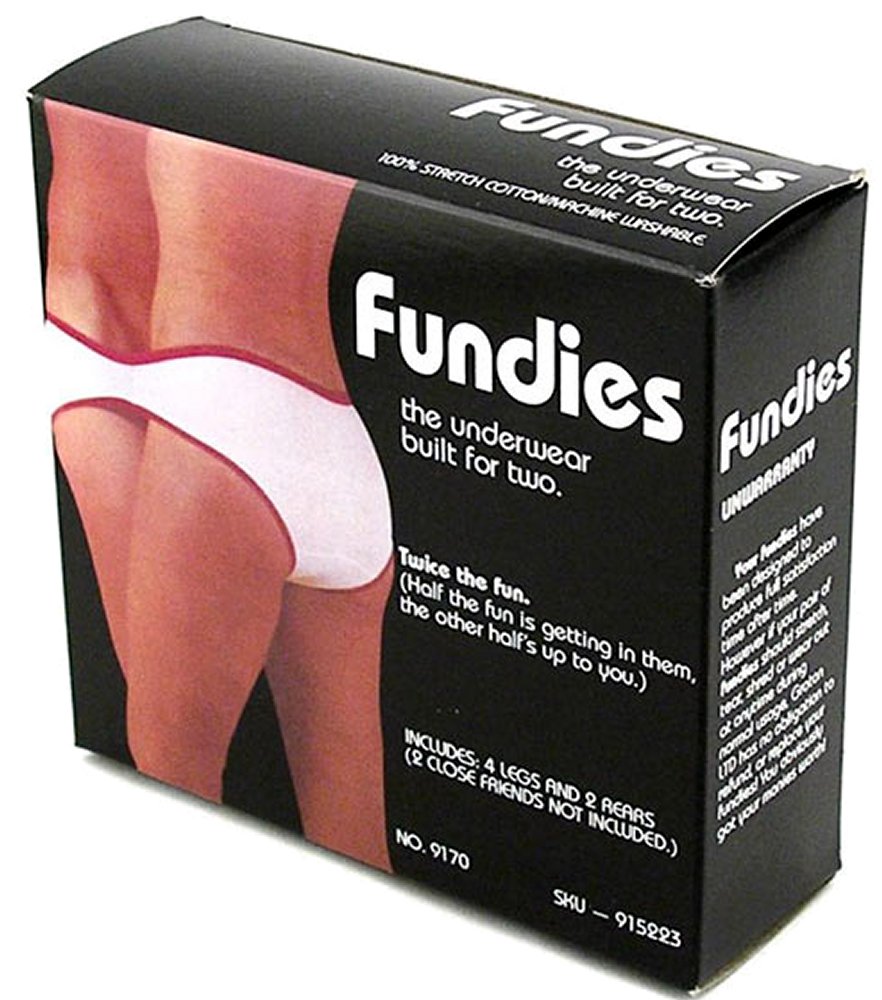 The Fundies are underwear made for couples. 