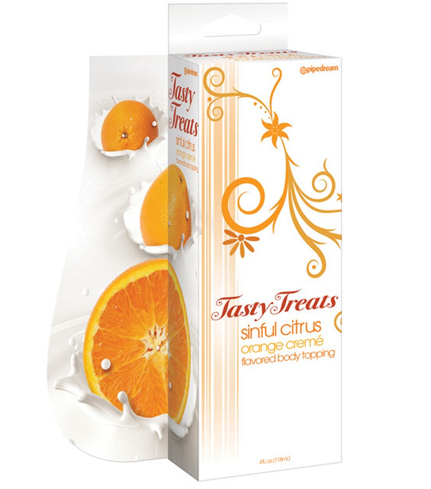 Orange Creme Citrus Flavored Body Topping