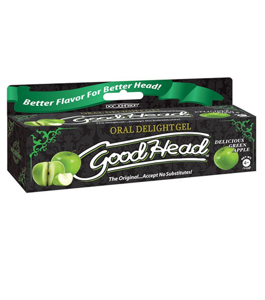Good Head Green Apple Oral Gel.