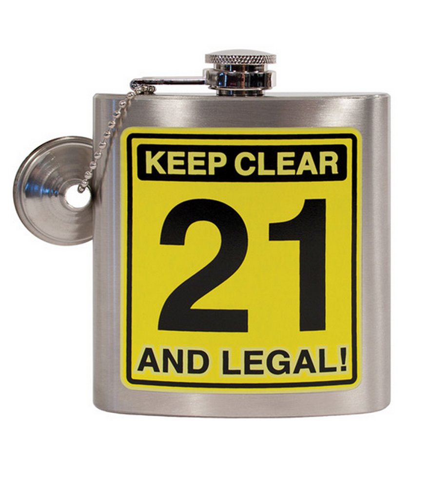 Keep Clear 21 & Legal Flask