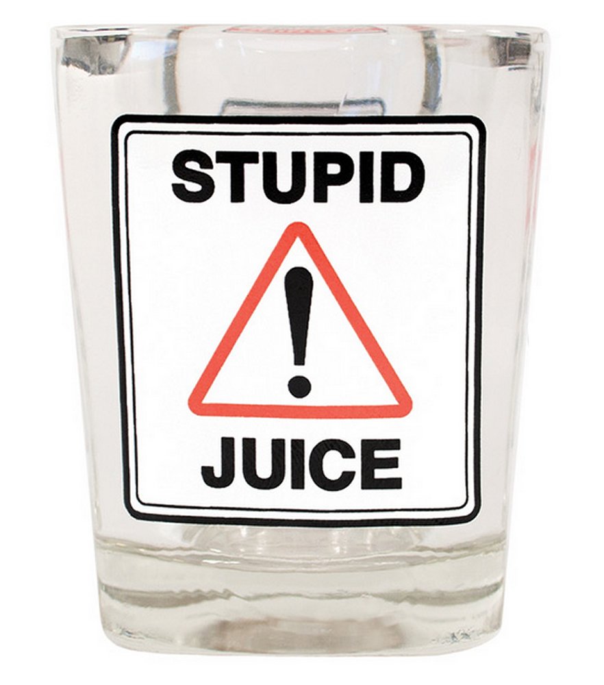 Stupid Juice Shot Glass