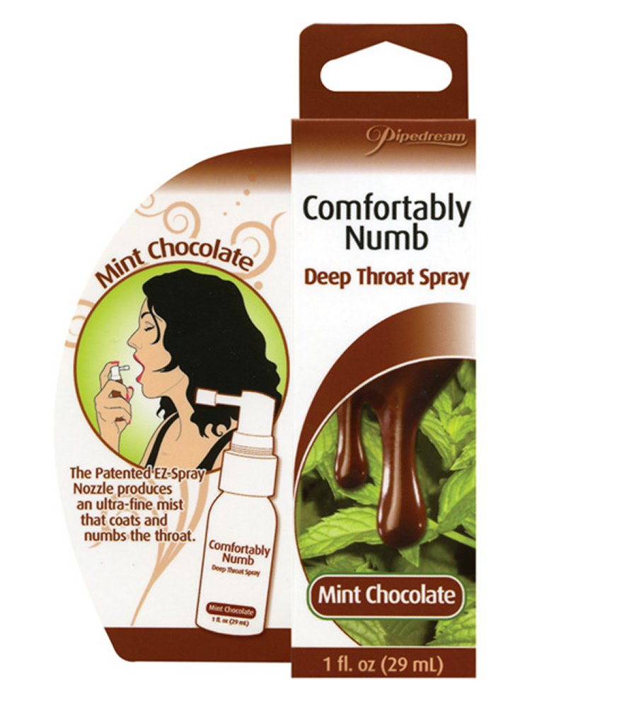 Comfortably Numb Mint Chocolate Deep Throat Spray