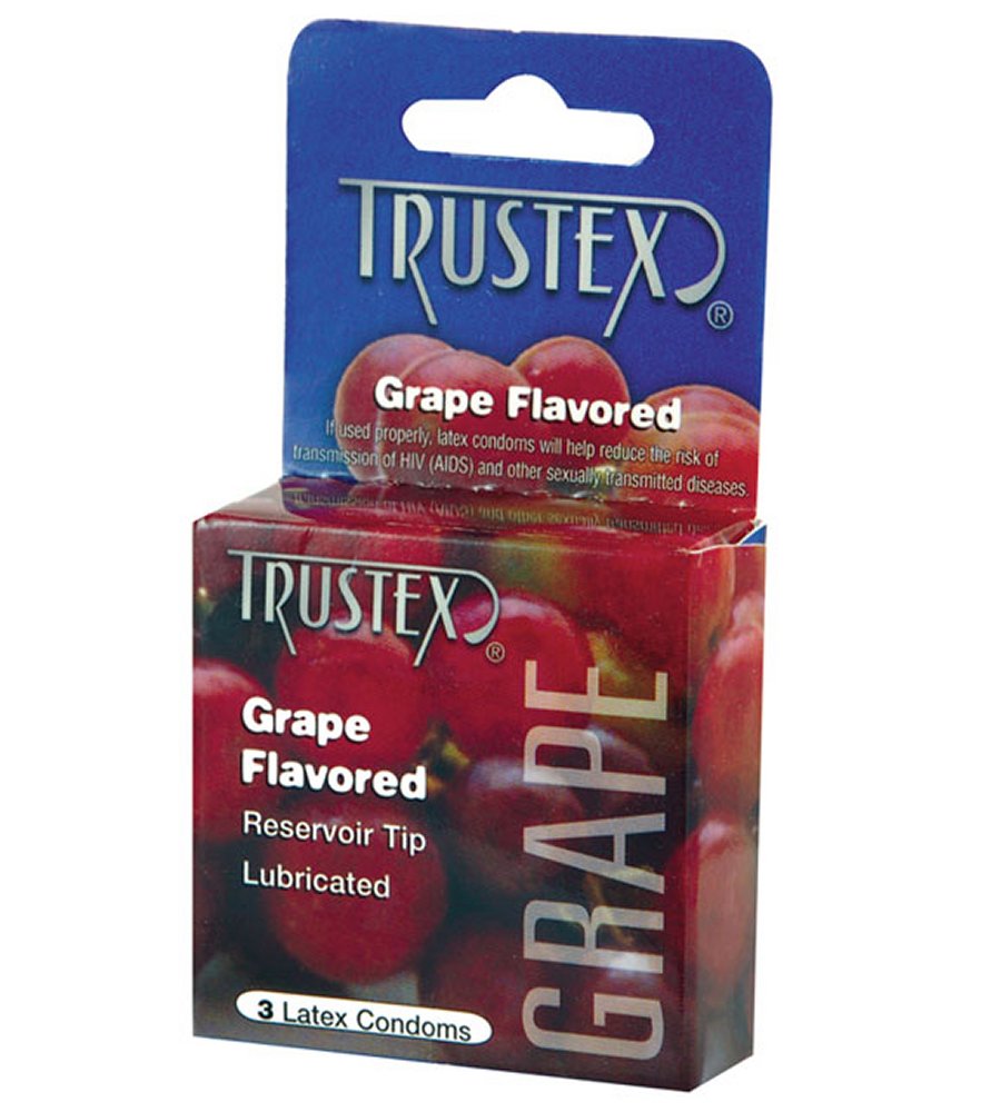 Trustex Grape Flavored Condoms