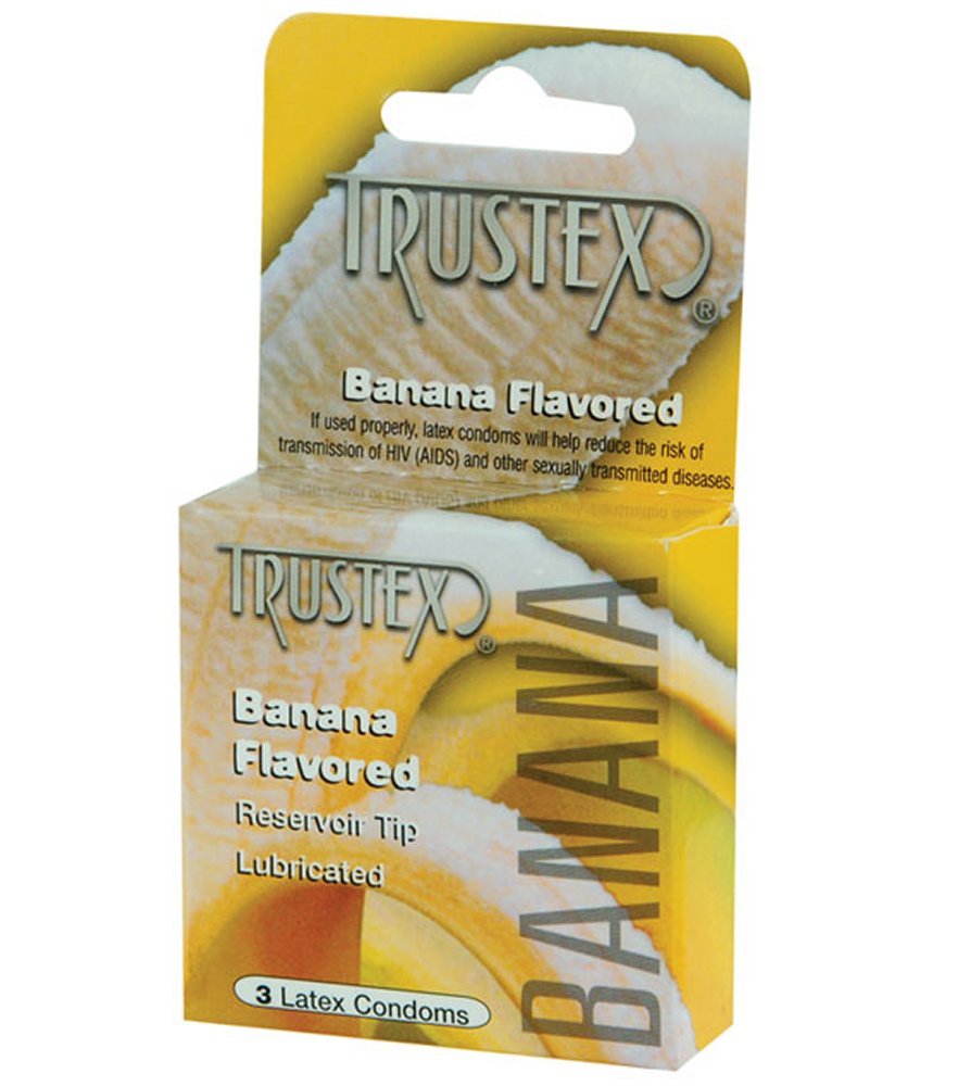 Trustex Banana Flavored Condoms