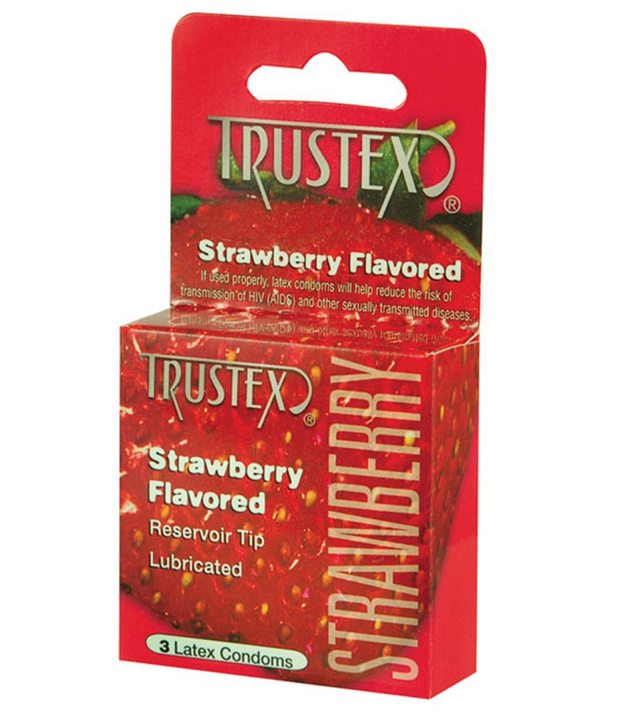 Trustex Strawberry Flavored Condoms