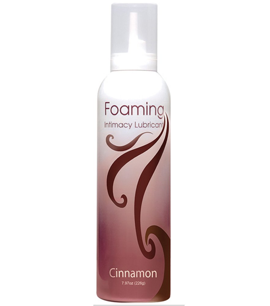 Foaming Mousse Cinnamon Flavored Lubricant