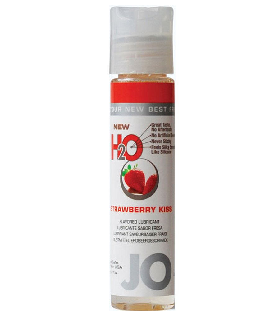 JO Strawberry Kiss Flavored Lube