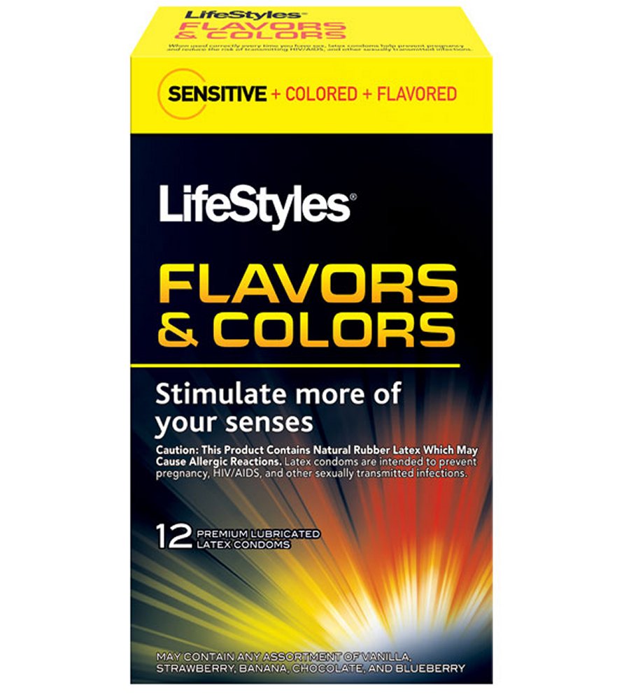 Lifestyles Assorted Flavors and Colors (12pk)