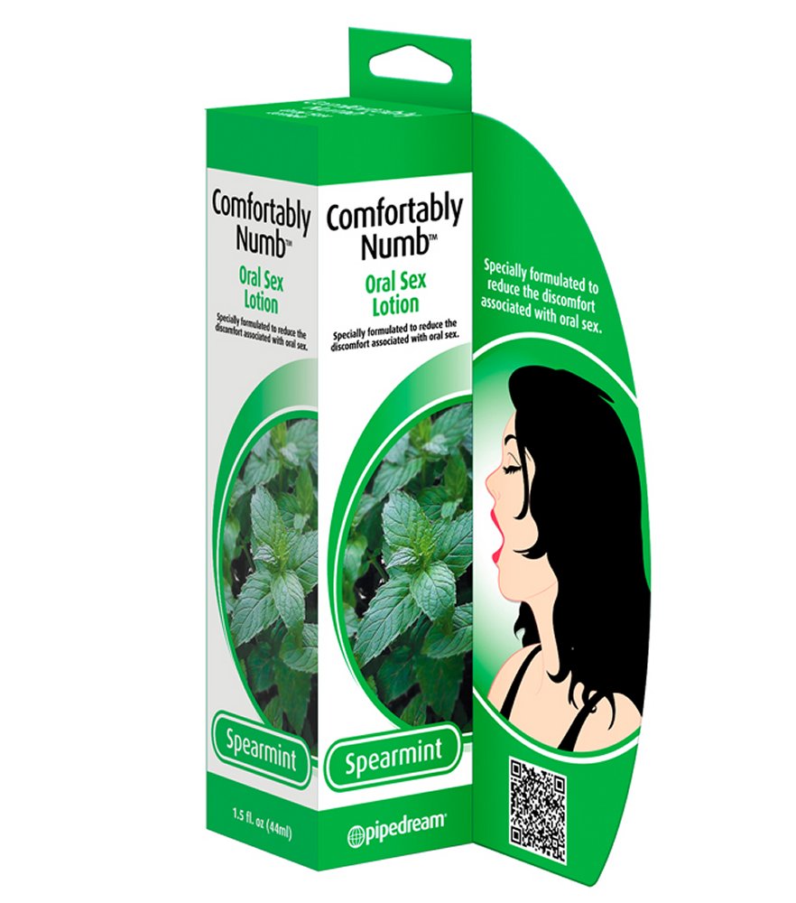 Comfortably Numb Spearmint Oral Sex Lotion