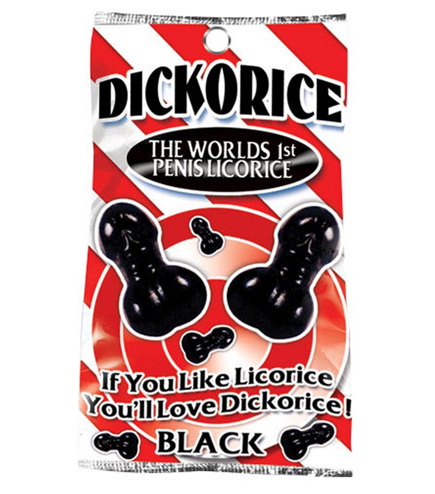 Dickorice Black Penis Licorice
