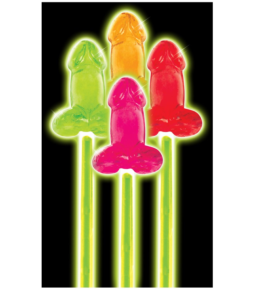 Bachelorette Party Favors Glow Stick Pops