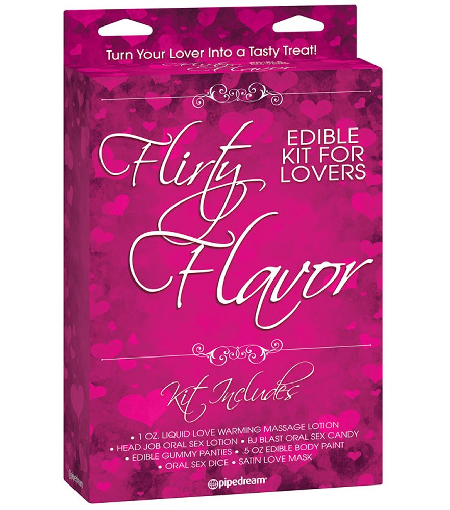 Flirty Flavor Edible Kit for Lovers