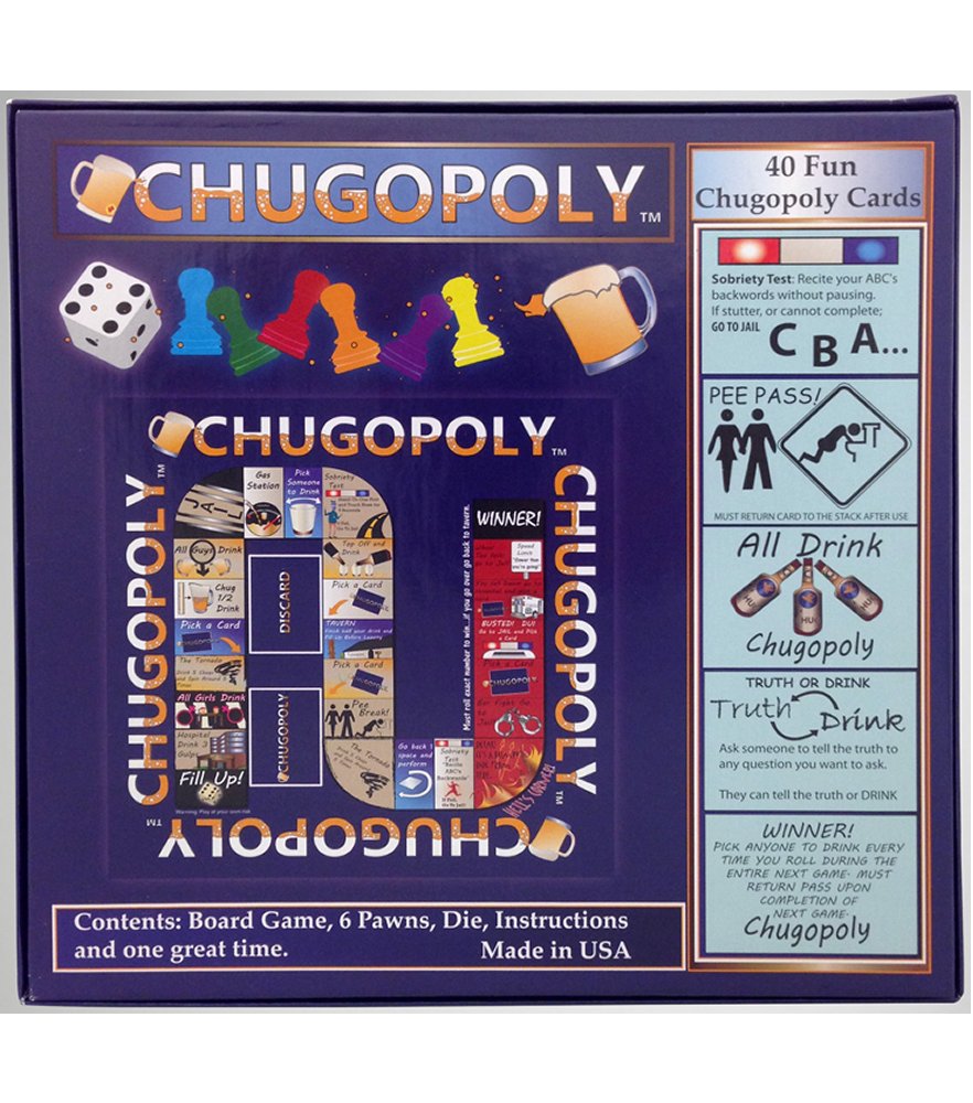 Chugopoly Drinking Game 