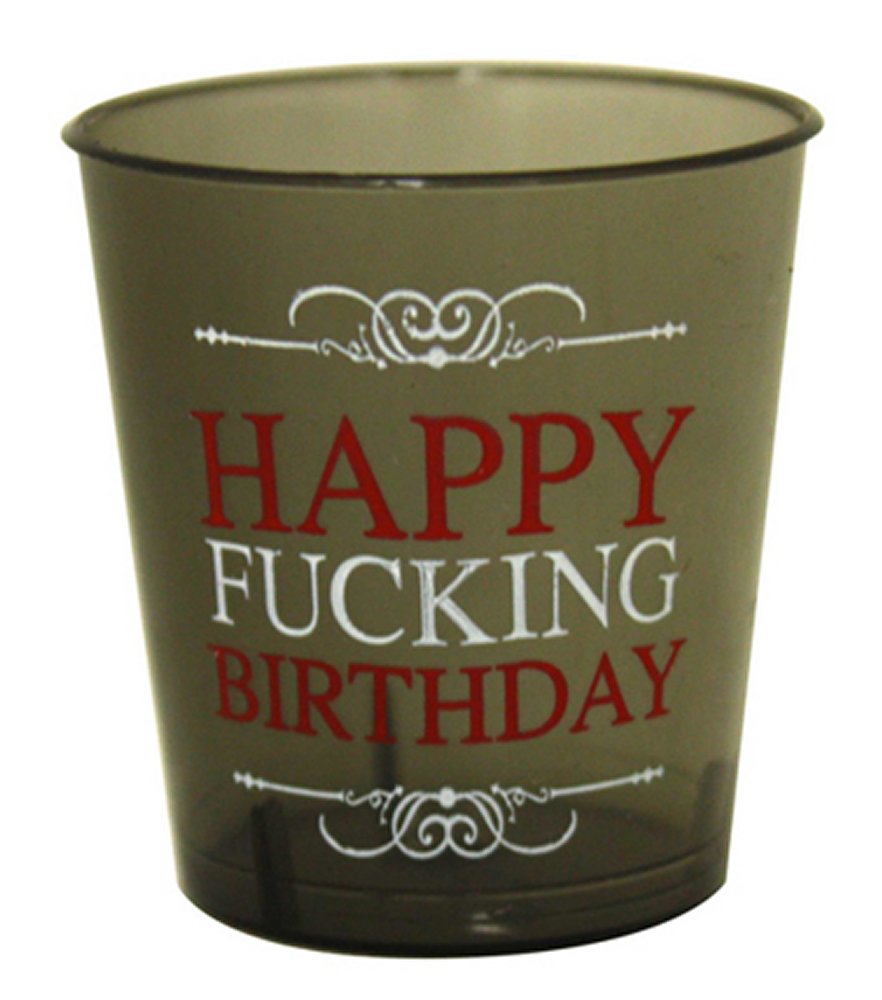 Happy Fucking Birthday Shot Glass Set