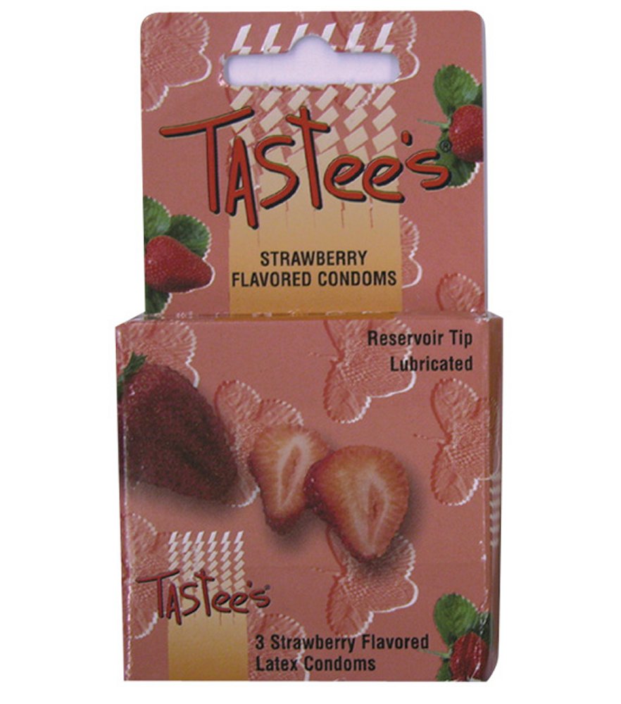 Tastee's Strawberry Flavored Condoms
