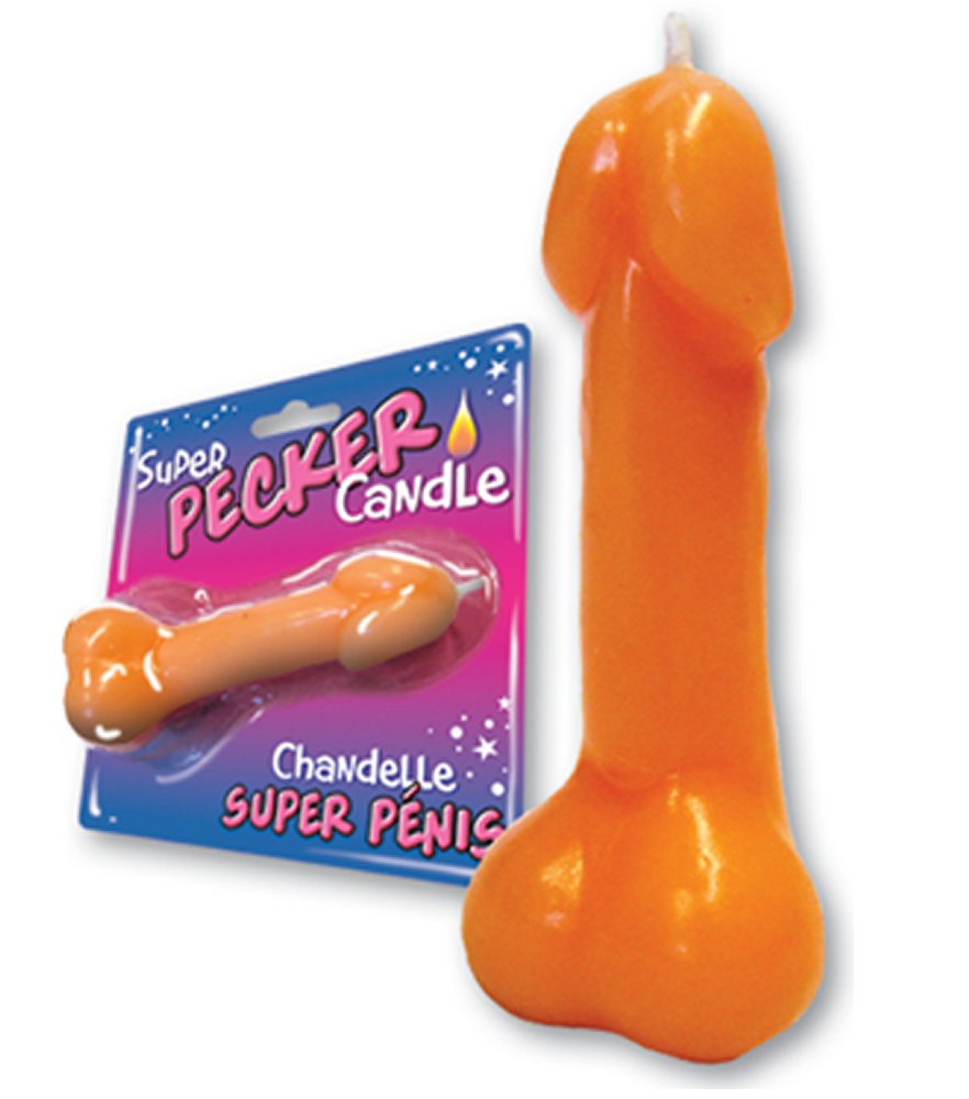 Super Pecker Candle