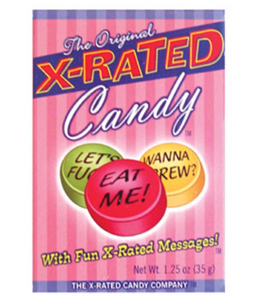 X Rated Saying Boxed Candy
