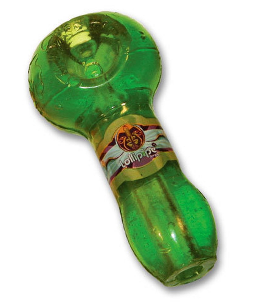 Lollipipe Green Apple Tobacco Candy Pipe
