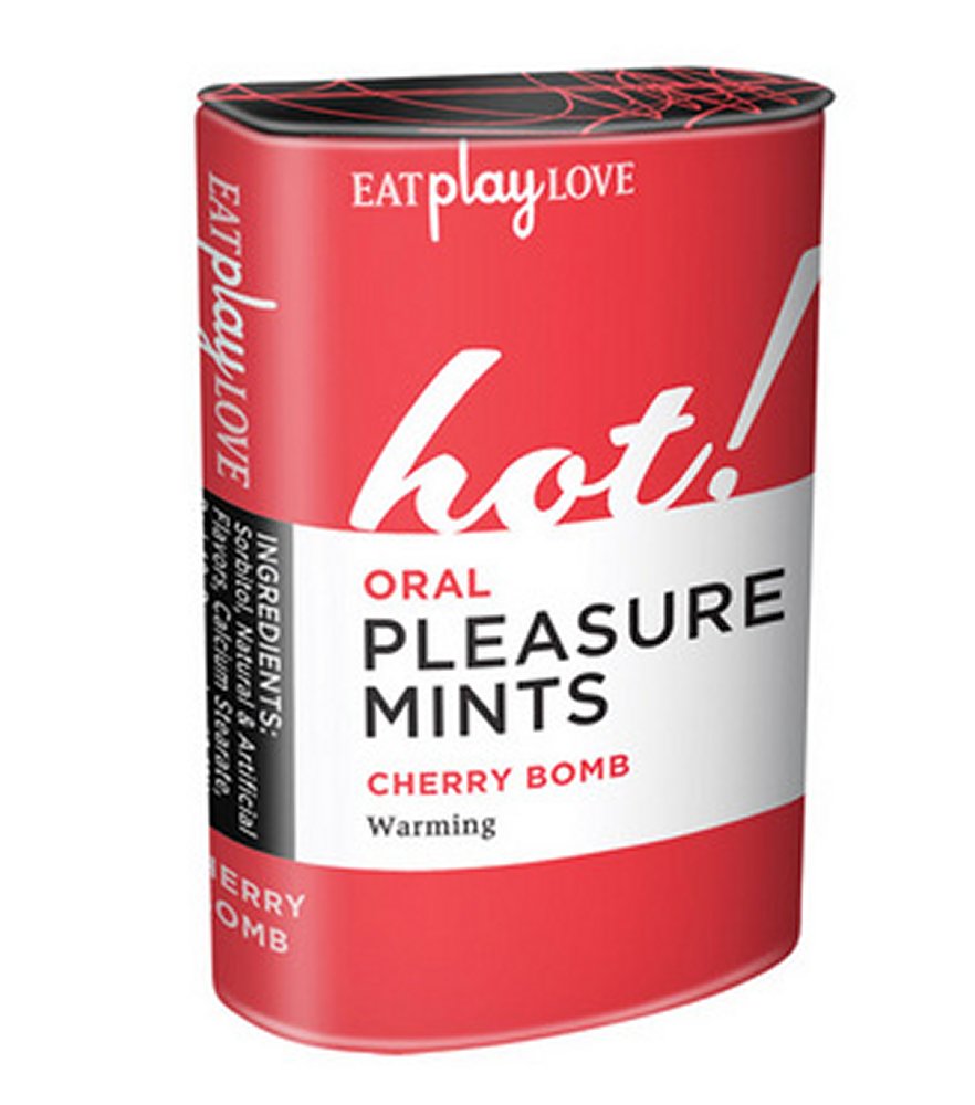 Oral Pleasure Mints Cherry Bomb Warming